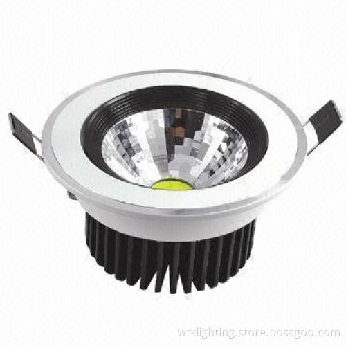 10W COB LED Ceiling Downlight, 85-265V AC Input Voltage